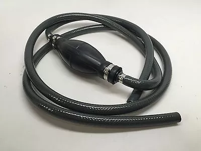 Marine Boat Universal Fuel Line Assembly 5/16  Hose Barbs Outboard Primer Bulb • $18.99