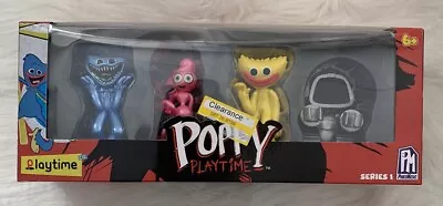 Poppy Playtime Official Collectable Figure 4-Pack Series 1 New In Box • £12.54