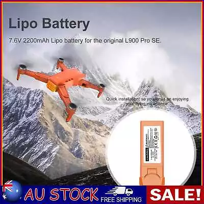 $19.19 • Buy 7.4V 2200mAh Drone Battery Replacement RC Drone Lithium Battery For L900 Pro SE