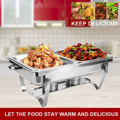 9L 304 Insulated Food Warmer Bain Marie Food Warmer Buffet Warmer Chafing Dish • $40.45