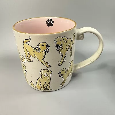 Spectrum Designz LAB CREAM Dog Animal Print 21 Oz Coffee Tea Mug Cup Gift • $14.95