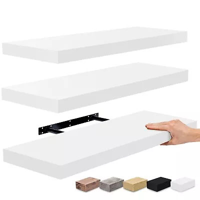 Sorbus 24 Inch Wall Mounted Floating Shelves For Wall Décor And Storage - 3-Pack • $39.99