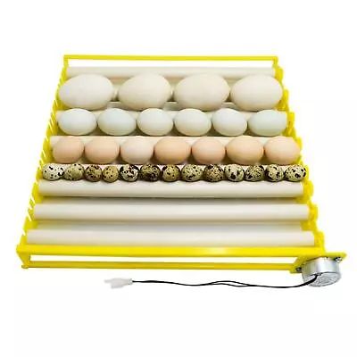 Egg Incubator Tray Automatic Egg Turner Heater Chicken Duck Pigeon 7 Tubes • £24.61