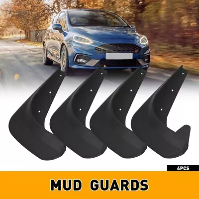 4 Pcs Black Universal Front Rear Splash Guards Mud Flaps Car Replace Accessories • $24.99