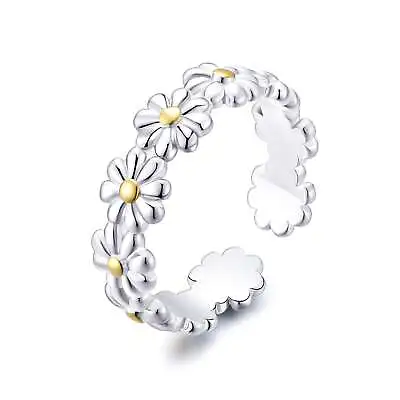 Adjustable Daisy Eternity Ring • £8.99