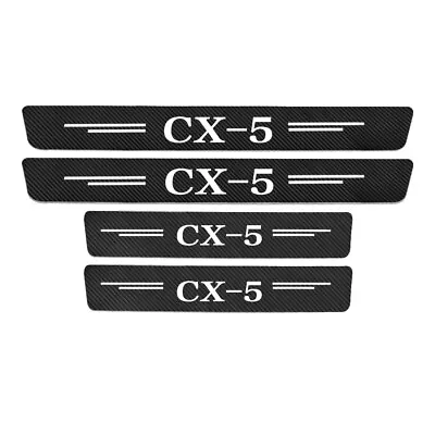 4x For Mazda CX5 CX 5 2012-2021 KE KF Car Door Threshold Sill Sticker Tuning • $19.88