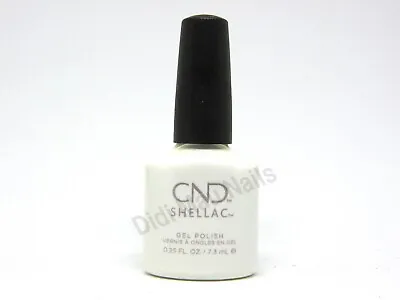 CND Shellac UV Gel Polish .25 Oz - Studio White • $13.50