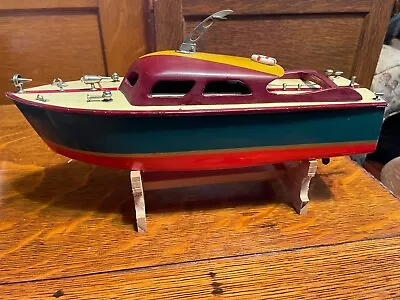 Vintage ITO Cruiser Motorized Toy Model Boat.  14 X5  • $150