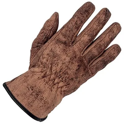 Spada Skin Kit CE Leather Motorcycle Motorbike Gloves - Brown • £31.49