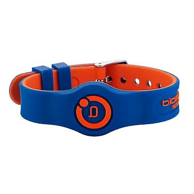 Bioflow Sport Flex Magnetic Therapy Wristband Blue/Orange - From Bioflow Direct • £30