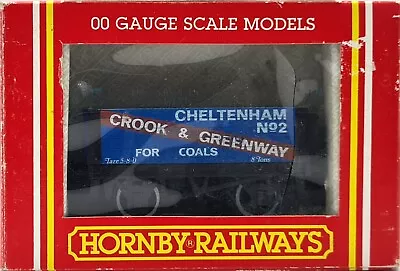 Hornby R024 5 Plank Open Wagon No.2 Crook & Greenway For Coals Cheltenham Livery • £2.99