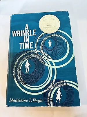 A Wrinkle In Time - Madeleine L’Engle **Stated 1st Edition 16th Print HCDJ 1966 • $73