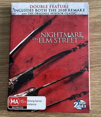 A Nightmare On Elm Street | Old + New Combo Pack (Box Set DVD 2010) • £12.38