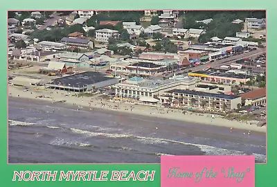 Horry County SC Home Of The Shag North Myrtle Beach 6x4 Postcard CP328 • $6.65