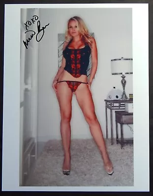 Michelle Baena Playboy Model SIGNED COLOR 8x10 PHOTO • $10