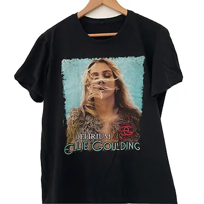 Ellie Goulding Delirium 2016 Tour T-shirt Matt And Kim Adult Large Black • $14.40