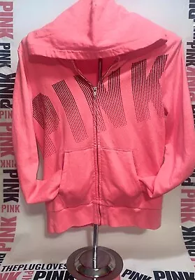 Victoria's Secre PINK Full Zip Hooded Jacket M • $9.29