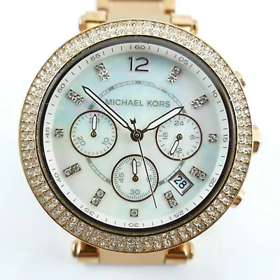 Ladies Michael Kors Parker MK-5491 Chronograph Watch • $31.57