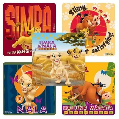 $3.05 • Buy 20 Disney Lion King Hakuna Matata Stickers Party Favor Teacher Supply Simba Nala