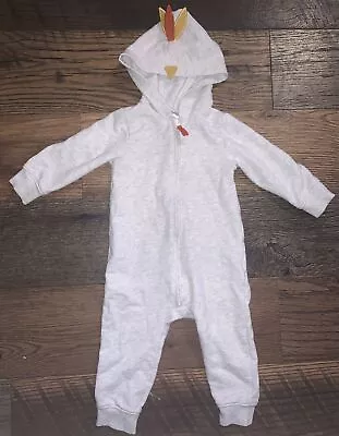 Carter’s Thanksgiving Turkey One Piece Outfit Size 12 Months • $6.99