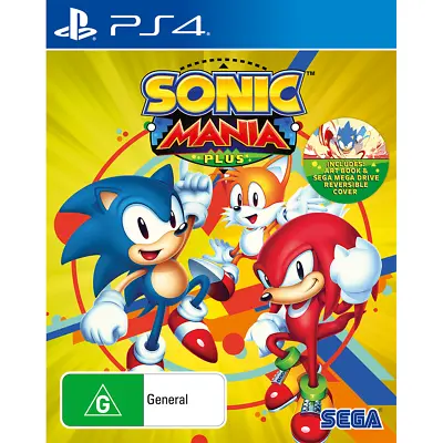 Sonic Mania Plus *FREE Next Day Post From Sydney* PS4 Game • $29.95