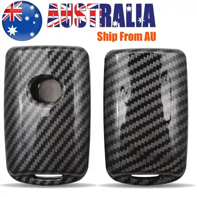 $16.99 • Buy 3 Button Carbon Fiber For Mazda 3 CX5 CX8 Alexa Car Remote Key Shell  Case Cover