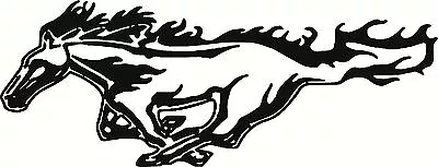 LARGE Mustang Pony Vinyl Decal Your Color Choice Sticker • $20.59