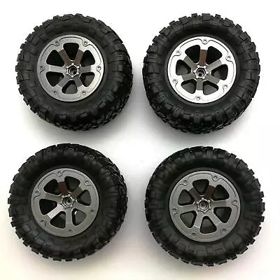 4Pack 1/16 Track Wheel Tyres Tires For WPL B14 C24 Military Truck RC Car Upgrade • $13.96