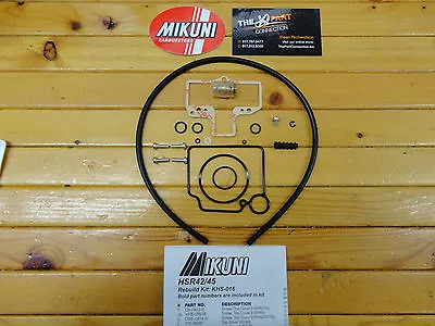 Oem Mikuni Hsr42/45 Carburetor Repair/rebuild Kit Mikuni Part #khs-016 Harley • $40