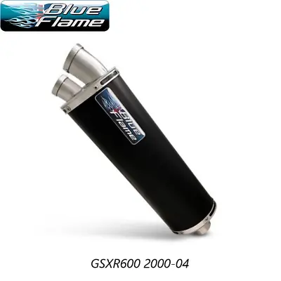 Gsxr600 Exhaust 2008-2010-suzuki-blueflame Satin Black Twin Port • $343.17