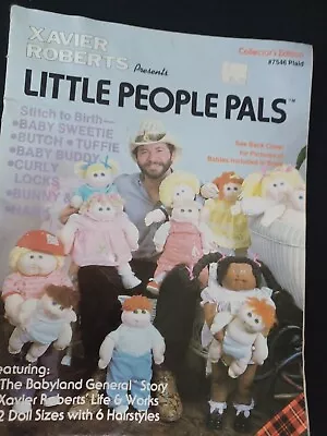 Xavier Roberts Presents Little People Pals - Collectors Edition #7546 Plaid 1983 • $5.40