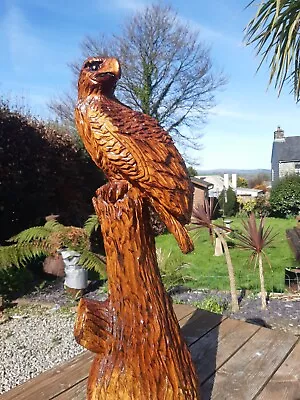 £400 • Buy Chainsaw Carved Golden Eagle