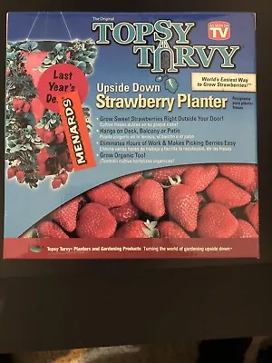 Topsy Turvy Upside Down Strawberry Planter Hanging Basket As Seen On TV • $15.99