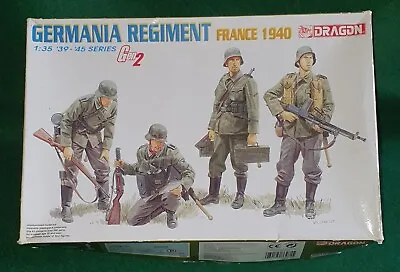 £19.99 • Buy Dragon - Germania Regiment - France 1940 - Gen 2 - 1:35 - Model Kit - Complete