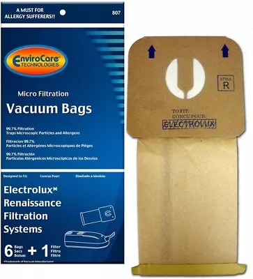 Electrolux Type R Epic 8000 Guardian Canister Vacuum Cleaner 6 Bags + 1 Filter • $10.70