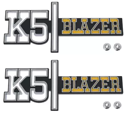 OER Front Fender  K5 Blazer  Emblem Set For 1973-1974 Chevy K5 Blazers • $109.98