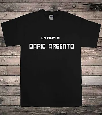 Dario Argento Film Director Italian Horror Film T-Shirt • £8.49