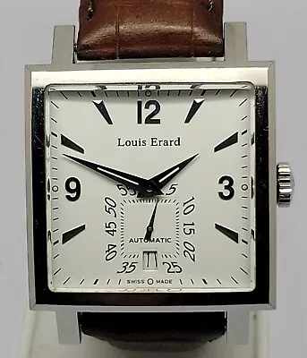 Louis Erard L Espirit Du Temps 92501 Automatic Swiss Made Mens Watch 35mm • $399.99