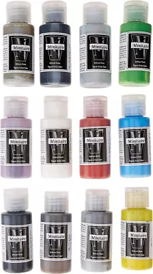 Badger Air-Brush Company Minitaire 12-Color Paint 1 Fl Oz (Pack Of 12)  • $44.61