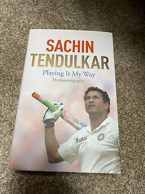 Sachin Tendulkar Signed India Cricket Signed Hardback Autobiography • £449.99