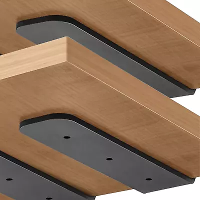 6 Inch Hidden Floating Shelf Brackets (4 Packs) Easy Install 0.2Inches Heavy D • $25.62