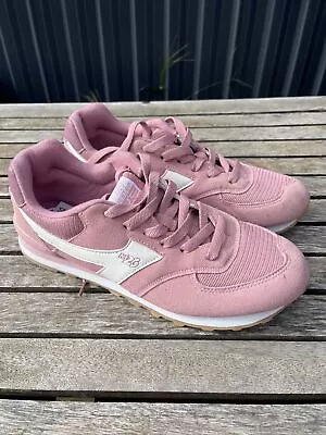 $140 • Buy Dunlop KT26 Rare Pink US 10 UK8 Sneaker Like New Australian Runners Shoes Suede