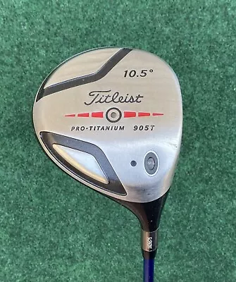 Titleist 905T Pro Titanium 10.5* Golf Driver Right Hand Graphite Design YS-6 45” • $34.95