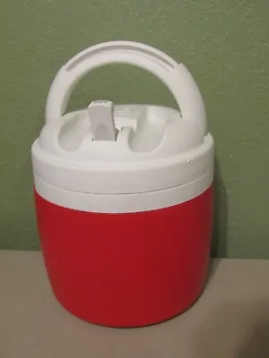 Red Igloo Elite 1 Gallon Water Cooler Beverage Jug Dog K9 Training • $29.99