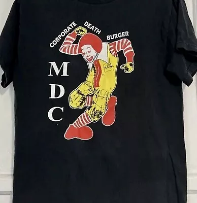 MDC PUNK ROCK BAND ALBUM BLACK T-shirt S-5xl • $16.97