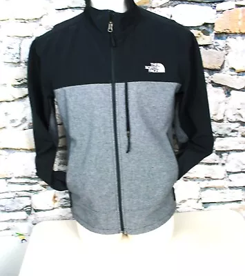 THE NORTH FACE Jacket Gray Black Zip Pockets On Sides And Chest Toggle Pull L • $19.97