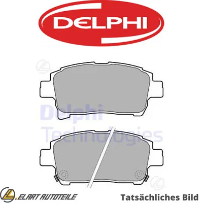Brake Lining Set Disc Brake For Toyota Mr 2 Iii Zzw3 1zz Fe Iq J1 Delphi T1852 • $56.69