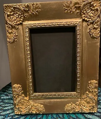 $29.75 • Buy Vintage  Gold Ornate Rococo Style Picture/ Photo Frame 11  X 8.75  For 7  X 5 