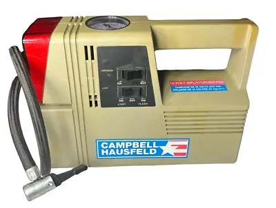 Vintage Campbell Hausfeld Air Compressor 12 Volt 200 Psi - Roadside Emergency • $40