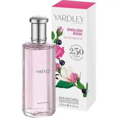 Yardley English Rose 125ml Edt Spray - New Boxed & Sealed - Free P&p - Uk • £13.95